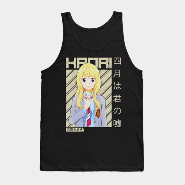 Your Lie in April kaori 4 Tank Top by RyuZen